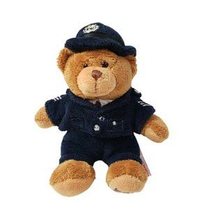 Hamleys of London Police Bear Plush 5.5" Stuffed Animal